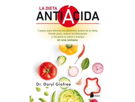 Livro La Dieta Antiácida de Dr. Daryl Giofree (Espanhol)