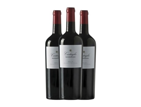 Vinho MANDRAROSSA Cartagho Rosso Nero d'Avola Sicilia (0.75 L - 3 Unidades)