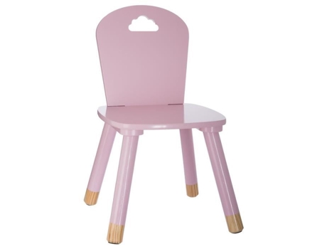 Cadeira infantil de madeira Douceur - Rosa - ATMOSPHERA FOR KIDS - Contemporânea - Design - Infantil