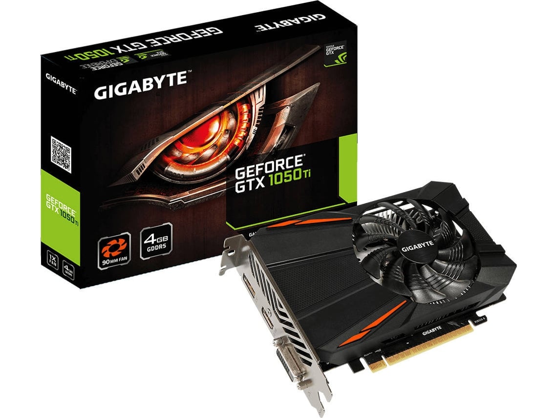 Placa Gr fica GIGABYTE GeForce GTX 1050Ti NVIDIA 4 GB DDR5