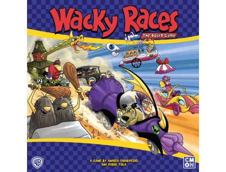 Jogo de Tabuleiro  Wacky Races (14 anos)