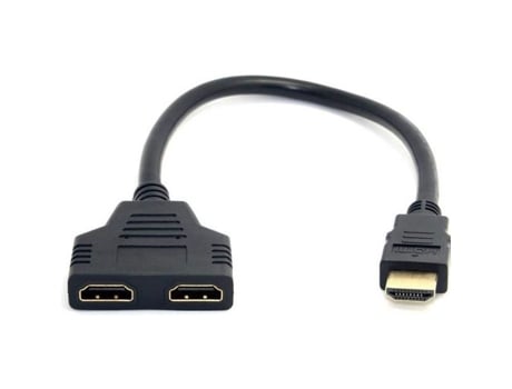 ® HDMI 1 plugue macho para adaptador de cabo divisor duplo HDMI 2 fêmea em Y LCD LED HD TV INECK