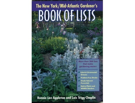 Livro New York/Mid-Atlantic Gardeners Book of Lists de Bonnie Lee Appleton e Lois Trigg Chaplin (Inglês)