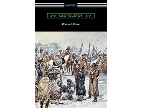 Livro War and Peace Translated by Louise and Aylmer Maude de Leo Tolstoy (Inglês)