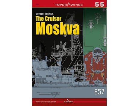 Livro Cruiser Moskva de Witold Koszela (Inglês)