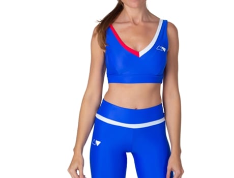 Top de Mulher DYLOW2022 Azul  para Padel (Tam.:M)