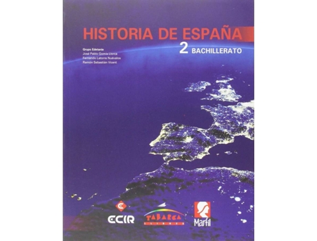 Livro Historia España 2º Bachillerato 2016 de Vários Autores (Espanhol)