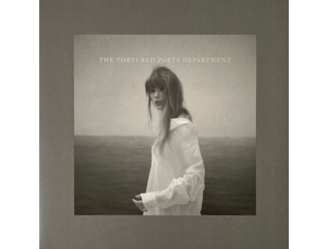 Taylor Swift The Tortured Poets Department 2Lp Vinil Cinzento Capa Dupla Edição Especial