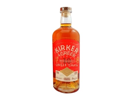 Whisky Single Malt KIRKER GREER Single Grain Irish 10 Anos (0.7 L - 1 Unidade)