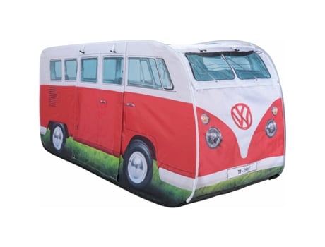 Volkswagen Camper Van tenda infantil vermelha