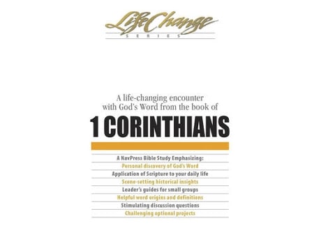 Livro lc 1 corinthians (17 lessons) de press nav (inglês)