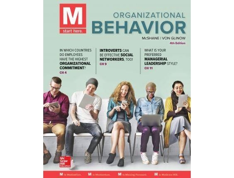 Livro ISE M: Organizational Behavior de Steven Mcshane, Mary Von Glinow (Inglês)