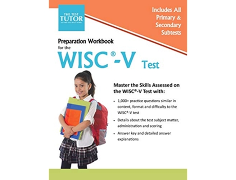 Livro Preparation Workbook for the WISCV de Test Tutor Publishing (Inglês)