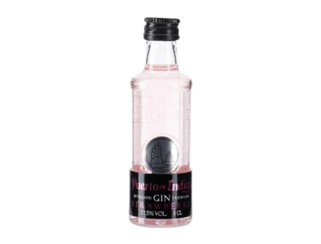 Gin PUERTO DE INDIAS Strawberry Meia Garrafa (0.37 L - 24 Unidades)