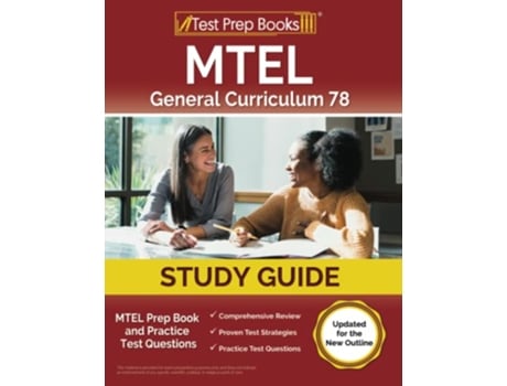 Livro MTEL General Curriculum 78 Study Guide de Joshua Rueda (Inglês)