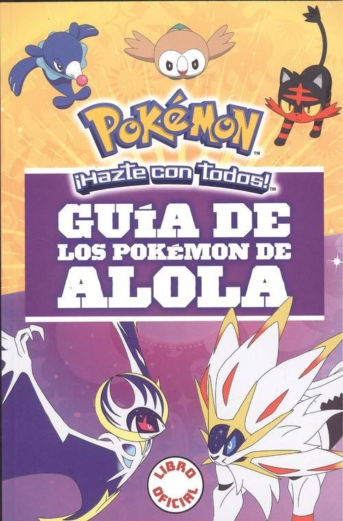 Livro Guía De Los Pokemon Alola de Vários Autores (Espanhol)