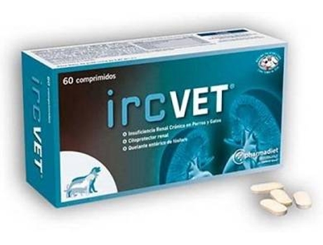 Complemento Alimentar para Cães e Gatos  Ircvet (60 Comprimidos)