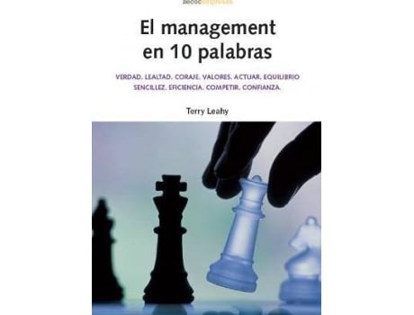 Livro El management en 10 palabras de Terry Leahy (Inglês)