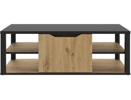 Mesa CALICOSY Buxton (Castanho - Aglomerado - 110x60x38 cm)