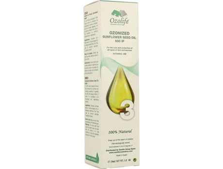 Óleo Corporal  Oliveira Ozonizado (50 ml)