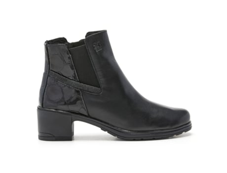 Botas de Mulher 24 HORAS Baixo Tacon Preto (40)