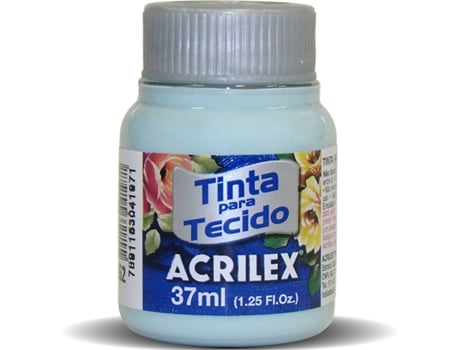 Tinta Acrilex Fosca para Tecido Verde Glacial (04140/552 37ml)