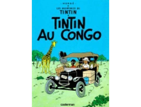 Livro Les aventures de Tintin. Tintin au Congo / vol. 2 / pd. de Laurette Zhang (Espanhol)