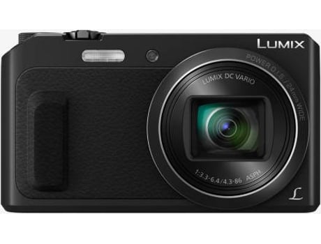 Máquina Fotográfica Compacta PANASONIC DMC-TZ57EP-K (Preto - 16 MP - Zoom Ótico: 20x)