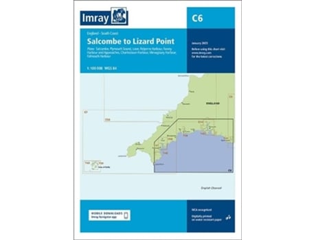 Livro Imray Chart C6 de Imray (Inglês)