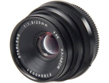 Objetiva  StarLens 25mm F1.8 E-Mount