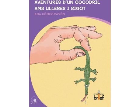 Livro Aventures DUn Cocodril Amb Ulleres I Bigot de Ana Gómez-Pavón (Valenciano)