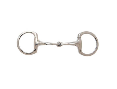 Snaffle Torcido de Ponta de Ovo Prateado 12.5 Cmsefton