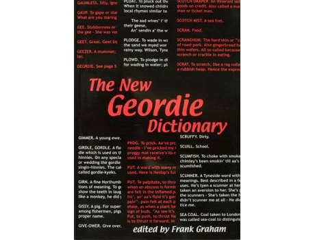 Livro the new geordie dictionary de edited by frank graham (inglês)