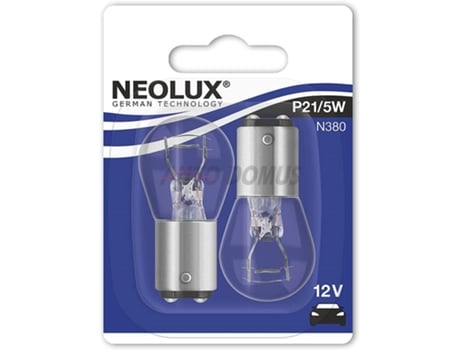 Blister Lampada NEOLUX P21W/5W 12V21W Bay15D [2 Un]