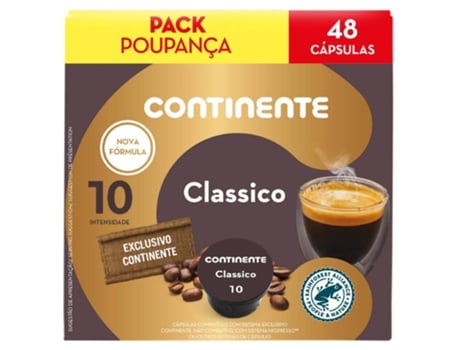 Cápsulas de Café Classico Int 10 Pack Poupança CONTINENTE