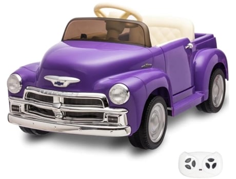 Carro Elétrico Infantil Chevrolet 3100 12V (Púrpura)