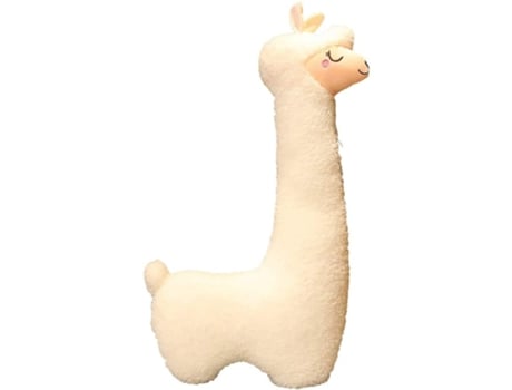 Brinquedo de pelúcia alpaca, almofada macia de alpaca com pescoço longo, alpaca fofa, boneca de pelúcia, 75 cm