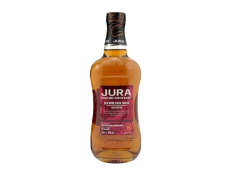 Whisky Single Malt ISLE OF JURA Red Wine Cask Finish (0.7 L - 1 Unidade)