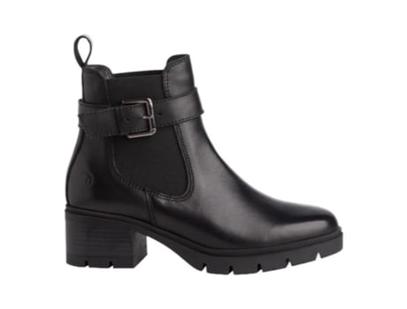 Botins de Mulher TAMARIS Salto Plano Elástico Preto (40)