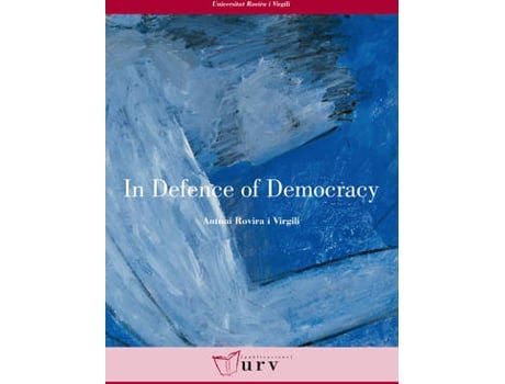 Livro In Defence Of Democracy de Antoni Rovira I Virgili (Catalão)