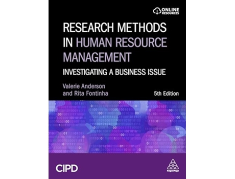 Livro Research Methods in Human Resource Management de Valerie Anderson e Dr Rita Fontinha (Inglês)