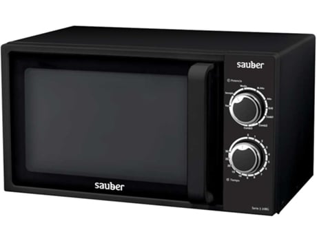 Micro-ondas SAUBER Serie 3-20Bg (20 L - Preto)