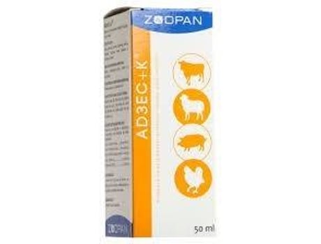 Complemento Alimentar para Aves ZOOPAN AD3EC (50ml)