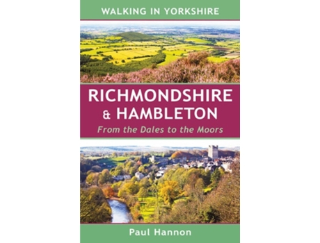 Livro Walking in Yorkshire Richmondshire amp Hambleton de Paul Hannon (Inglês)