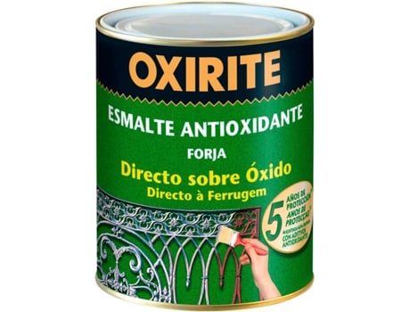 Esmalte antioxidante forja preto oxirite 4 l