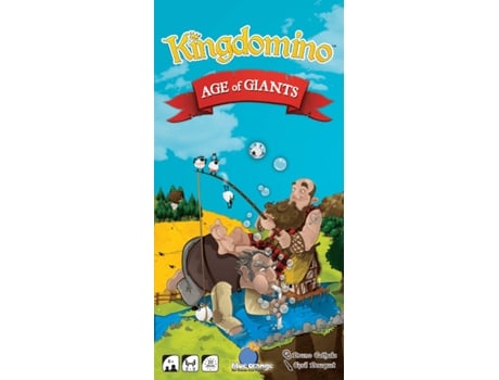 Jogo de Tabuleiro BLUE ORANGE Kingdomino - Age of Giants (Idade Mínima: 8 -Nível Dificuldade: Intermédio)