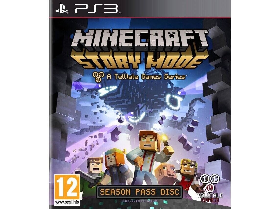 Jogo Ps3 Minecraft Story Mode Season Pass Disc Worten Pt