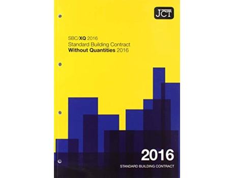 Livro JCTStandard Building Contract Without Quantities 2016 de Jct (Inglês)