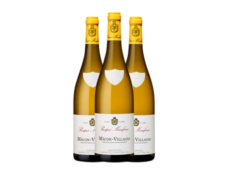 Vinho branco PROSPER MAUFOUX Blanc Chardonnay Mâcon-Villages (0.75 L - 3 Unidades)