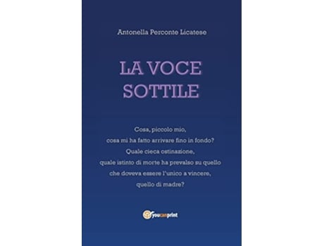 Livro La voce sottile Italian Edition de Antonella Perconte Licatese (Italiano)